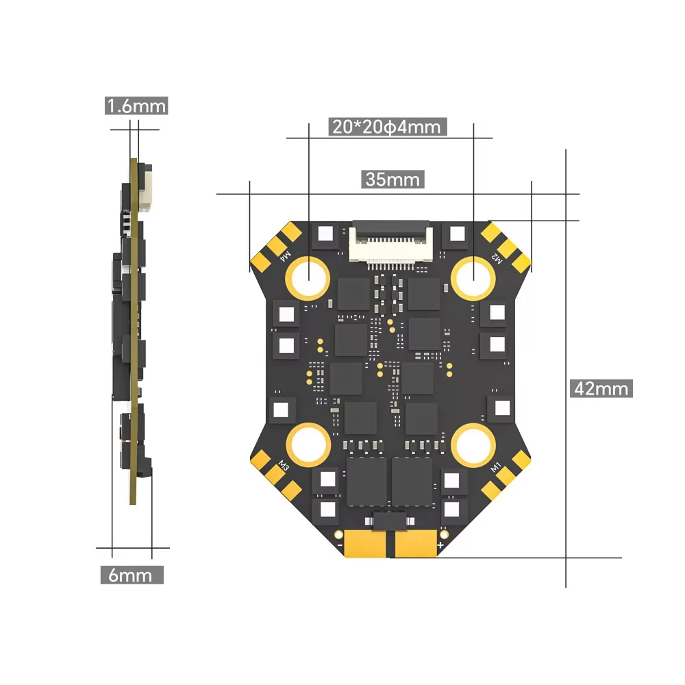 iFlight Borg Mini F7 Flight Co - Fpv Flight Controller F7 Stack 60A 评论和价格