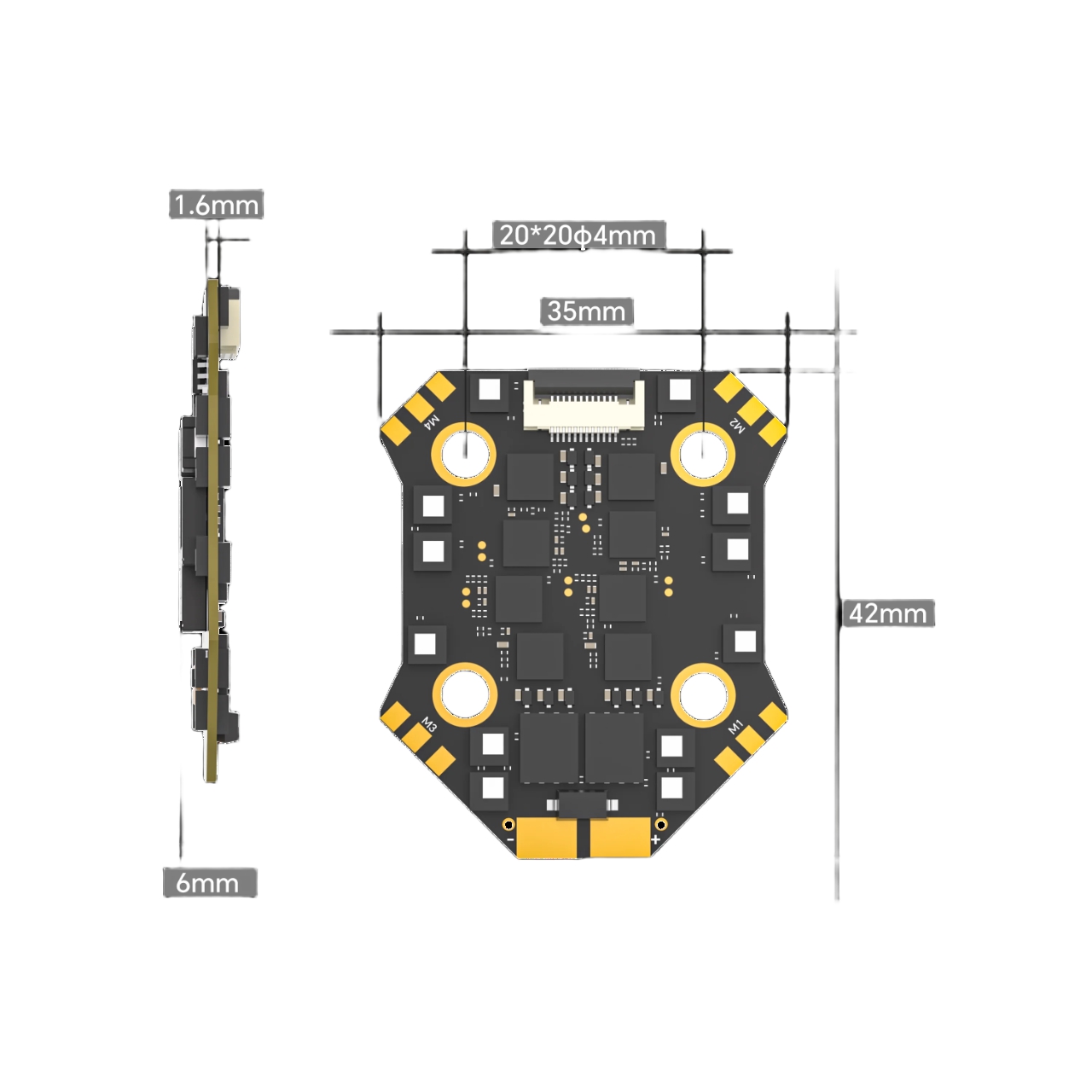 IFlight Borg Mini F7 Stack wit - Fpv Flight Controller F7 Stack 60A 评论和价格