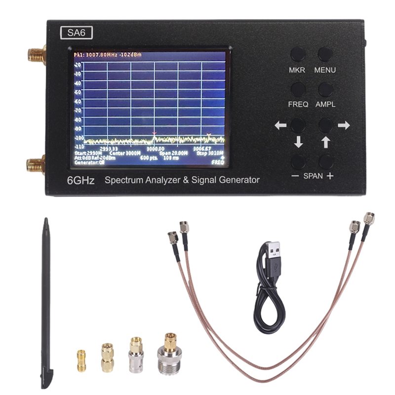 B23B SA6 Handheld Spectrum Ana - Signal Generator Spectrum Analyzer 评论和价格