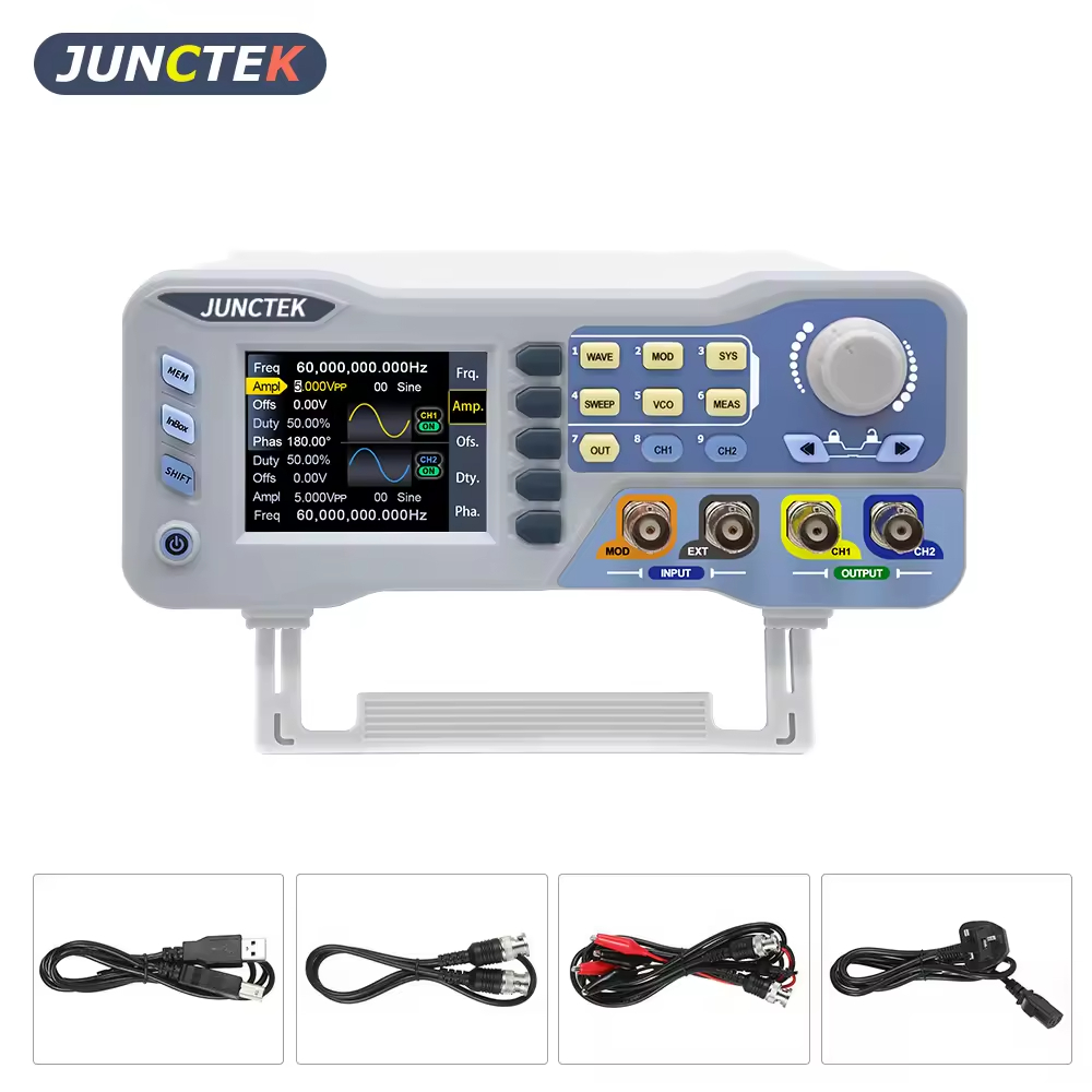 JDS8080 JUNCTEK 80MHz Dual Cha - Function Arbitrary Waveform Generator 评论和价格