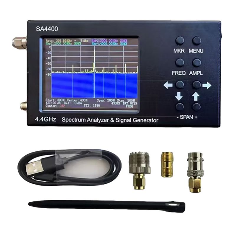 AT05-New 4.4Ghz SA4400 Spectru - Signal Generator Spectrum Analyzer 评论和价格